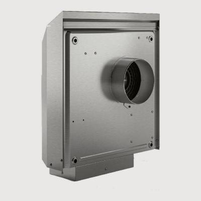 Remote motors for kitchen hoods