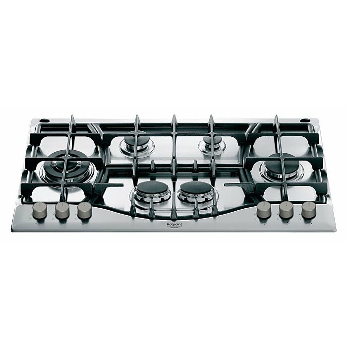 hotpoint ariston PHN 961 TS/IX/HA Gasherd cm. 87 - Edelstahl