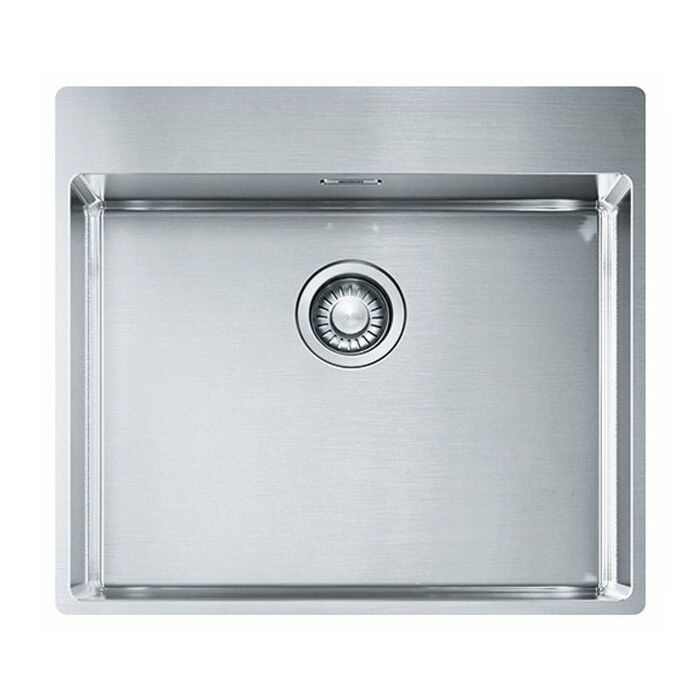 franke BXX 210-54 TL Box Lavello 1 vasca semifilo/filotop/sottotop 57 x 51 - inox satinato