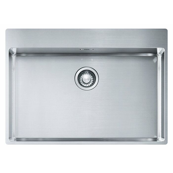 franke BXX 210-68 TL Box 1 bowl semi-flush/flush-mounted sink 72 x 51 - satin stainless steel
