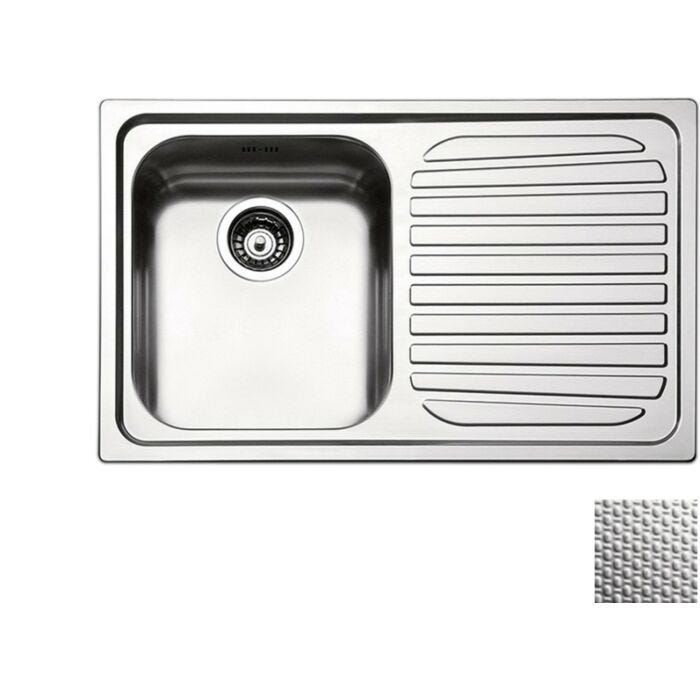 apell VE791IRAC Venezia Lavello 1 vasca + gocciolatoio dx cm. 79x50 - inox antigraffio