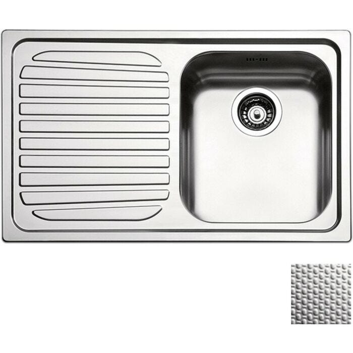apell VE791ILAC Venezia Lavello 1 vasca + gocciolatoio sx cm. 79x50 - inox antigraffio