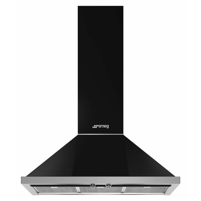 smeg design KPF9BL PORTOFINO Hood wall cm 90 - black
