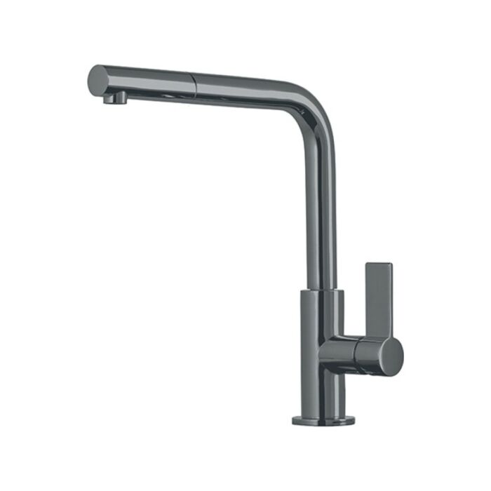 foster 8498 856 Omega Plus Gun Metal Miscelatore monocomando cucina con doccetta - Gun Metal