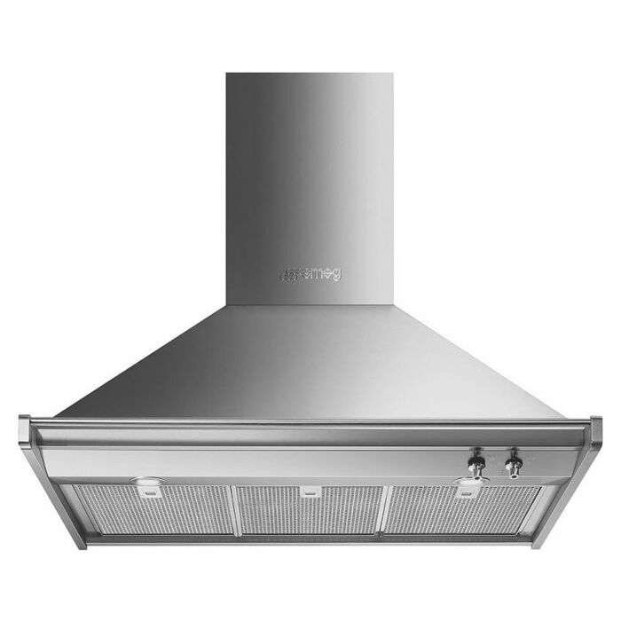 smeg design KD90HXE OPERA CAPOT MURAL CM 90 - INOX