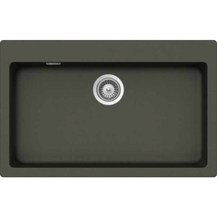 schock Primus N100XL Sink 1 bowl above/undermount 79 x 50 cm - asphalt