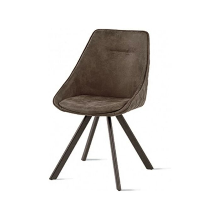 target point BILBAO Stuhl mit Metallrahmen und Stoffsitz | weicher Vintage-Touch