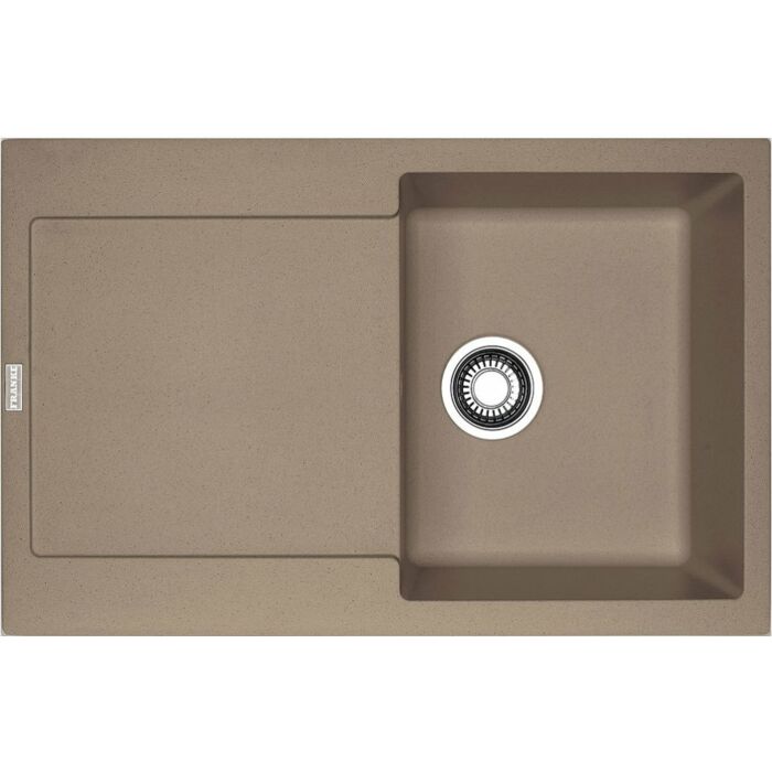 franke MRG 611 Maris Lavello 1 vasca incasso 78 x 50 con gocciolatoio reversibile - oyster