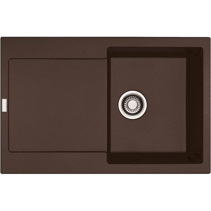 franke MRG 611 MARIS Lavello incasso 78 x 50 marrone scuro - gocciolatoio reversibile
