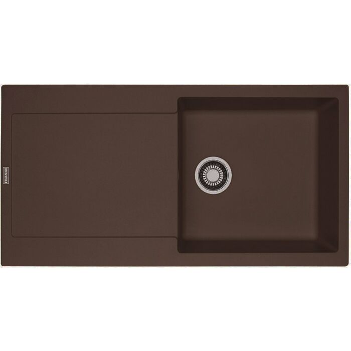 franke MRG 611-L MARIS Lavello incasso 97 x 50 marrone scuro - gocciolatoio reversibile