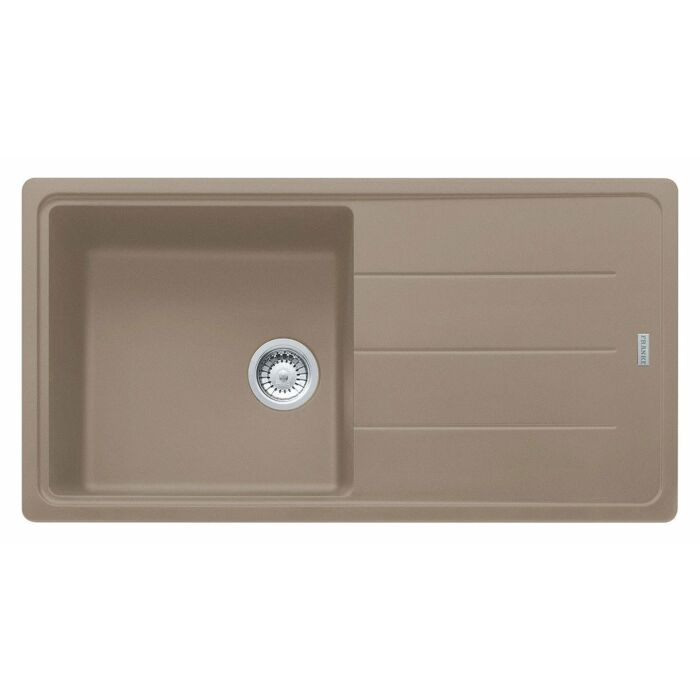 franke BFG 611-97 Boston 1 bowl built-in sink 97 x 50 with reversible drainer - oyster