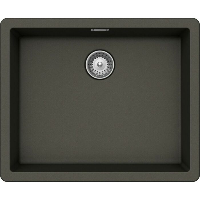 schock Brooklyn N100L Lavello 1 vasca sopratop 56 x 46 cm - asphalt