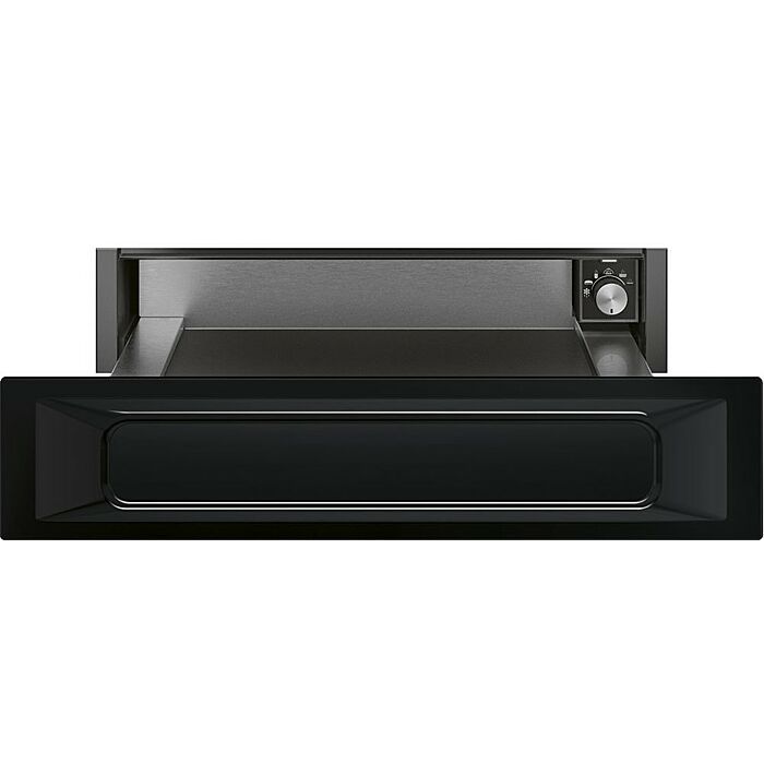 smeg design CPR915N VICTORIA Heizschublade 60 cm, H 15 - Schwarz