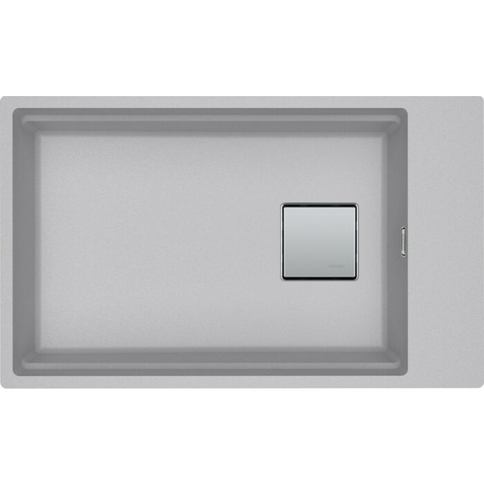 franke KNG 110-62 Kubus 2 Lavello 1 vasca sottotop 62 x 42 - alluminio