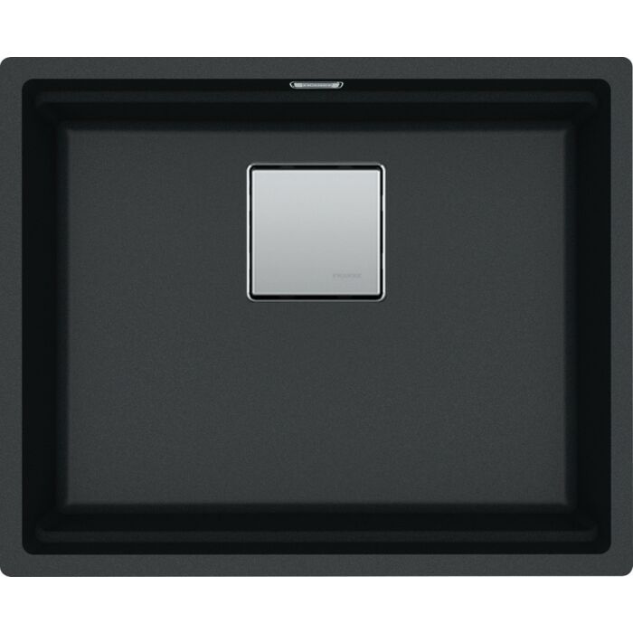 franke KNG 110-52 Kubus 2 1 bowl undermount sink 52 x 42 - black