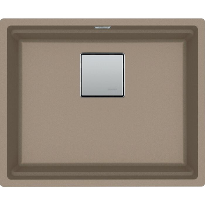 franke KNG 110-52 Kubus 2 1 bowl undermount sink 52 x 42 - oyster
