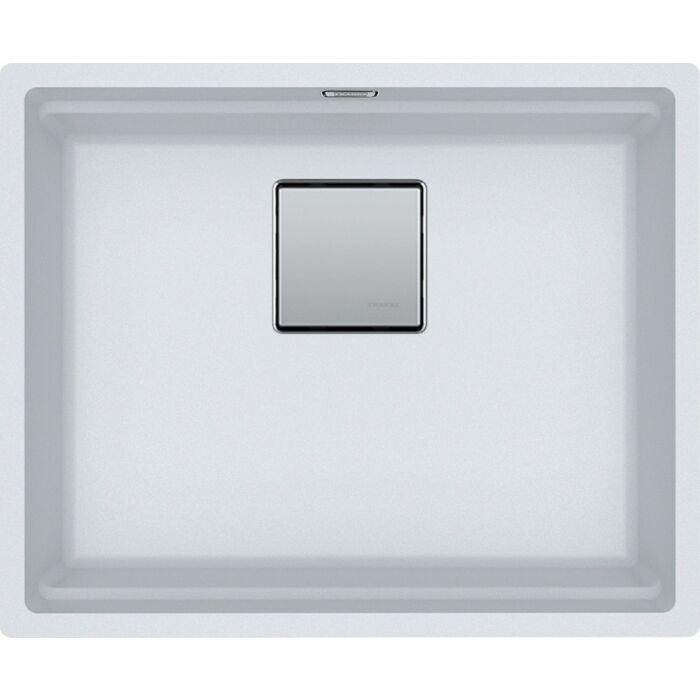 franke KNG 110-52 Kubus 2 1 bowl undermount sink 52 x 42 - white
