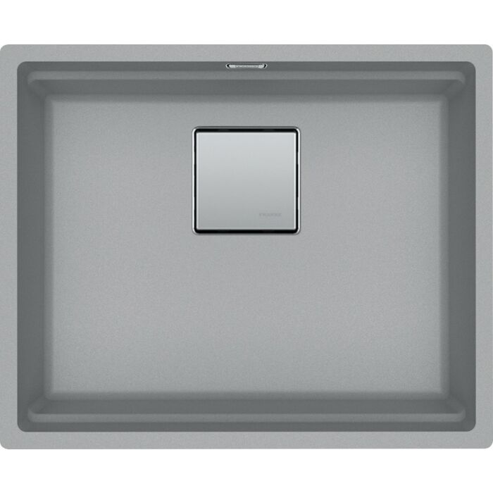 franke KNG 110-52 Kubus 2 1 bowl undermount sink 52 x 42 - stone grey