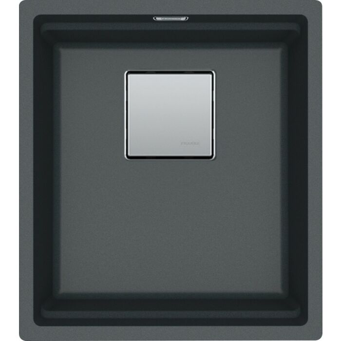 franke KNG 110-37 Kubus 2 Lavello 1 vasca sottotop 37 x 42 - grafite