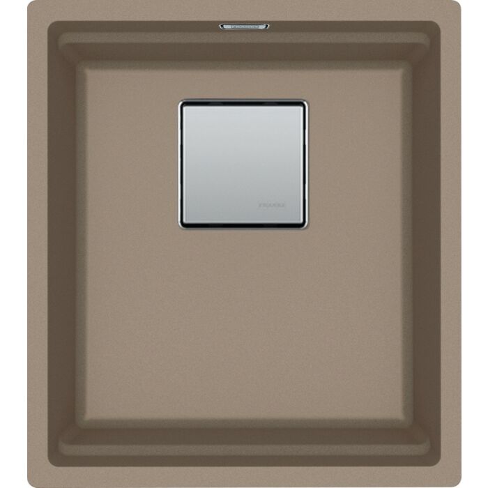franke KNG 110-37 Kubus 2 Lavello 1 vasca sottotop 37 x 42 - oyster