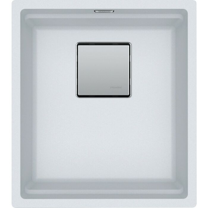 franke KNG 110-37 Kubus 2 Lavello 1 vasca sottotop 37 x 42 - bianco