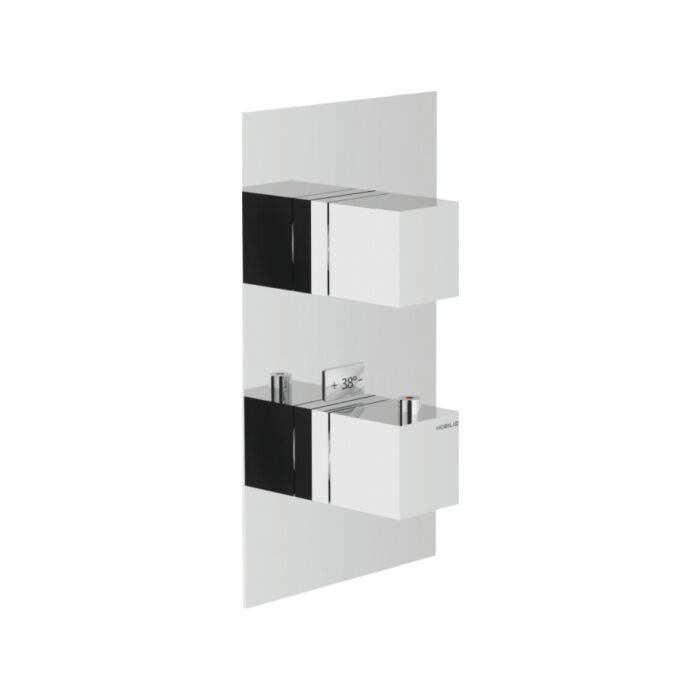 nobili WE00101/QCR Mia 1-Wege-Wand-Thermostat-Brausemischer - Chrom
