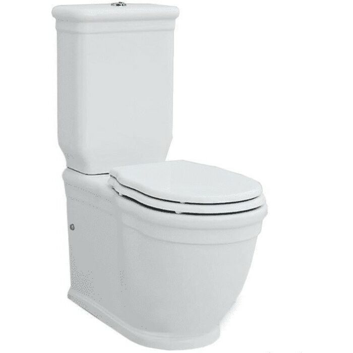 artceram HERMITAGE Vaso monoblocco filomuro 36x71 in ceramica colore bianco lucido