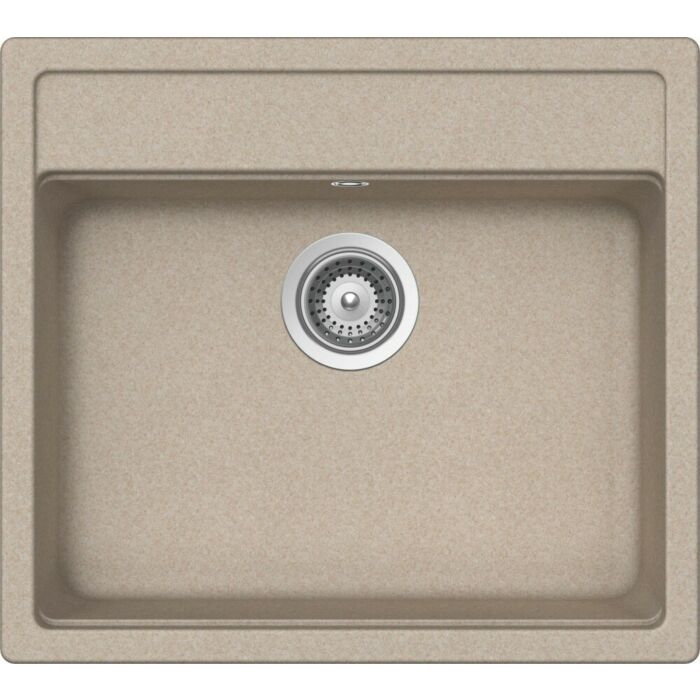 schock Nemo N100 Lavello 1 vasca sopratop/sottotop 57 x 51 - avena
