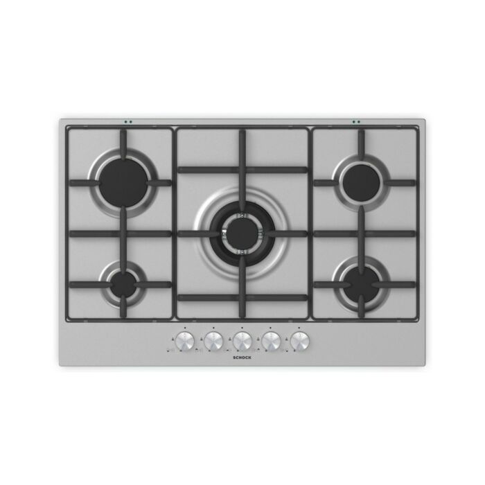 schock Silver PC75 AV 75 cm Gaskochfeld – Edelstahl