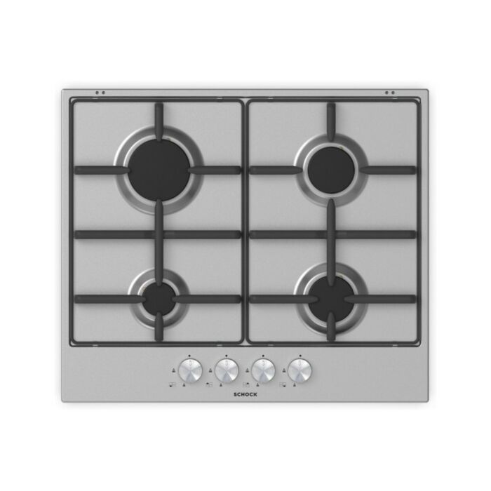 schock Silver PC60 AV 60 cm Gaskochfeld – Edelstahl