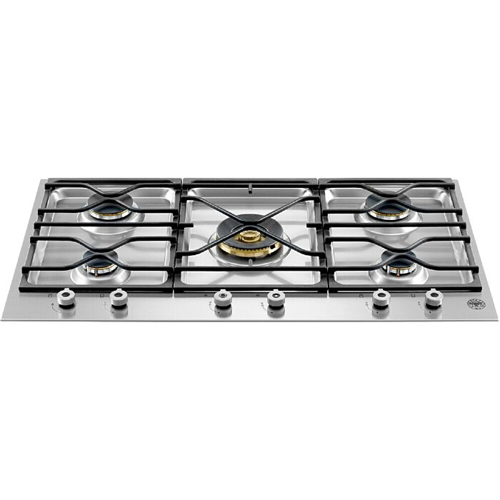 bertazzoni PM36500X Professional Piano cottura a gas 5 fuochi cm. 90 - inox