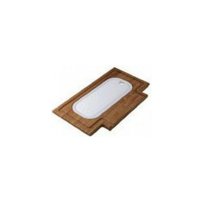 cm lavelli 094007XXXXX Iroko Schneidebrett mit Einsatz pe mm. 270 x 450