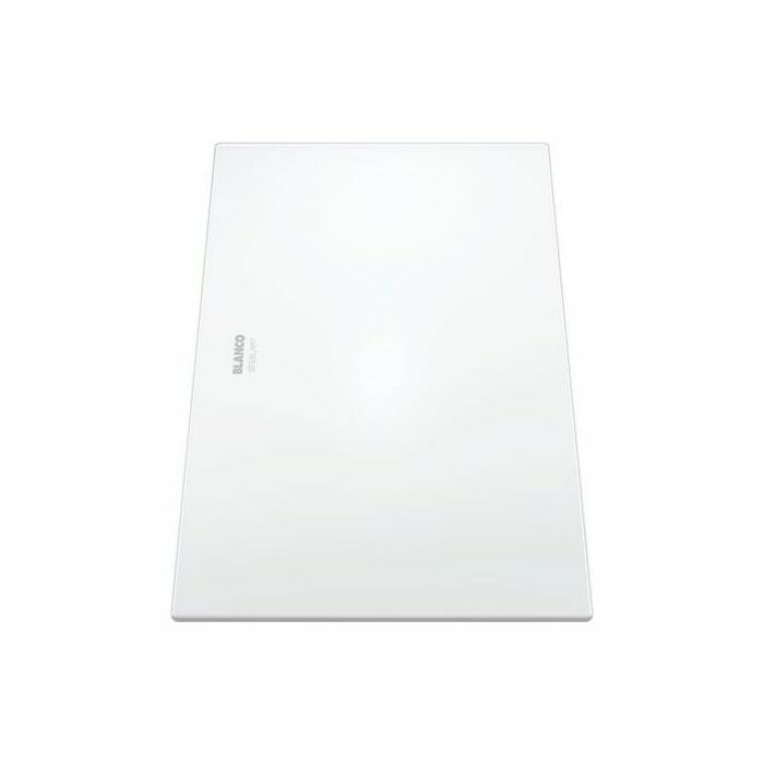 blanco 1225333 WHITE SATIN CRYSTAL CUTTING BOARD FOR DRIP