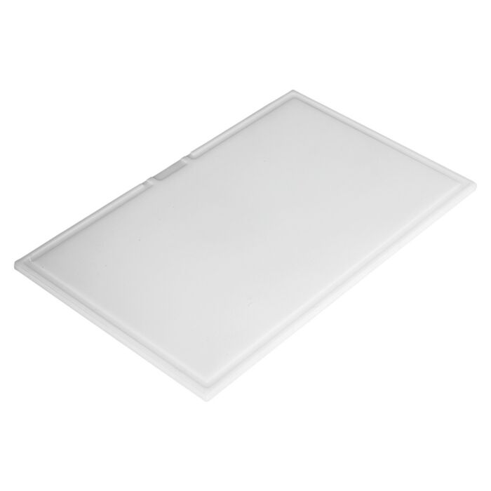 barazza 1TOF26 Rectangular chopping board in white polyethylene