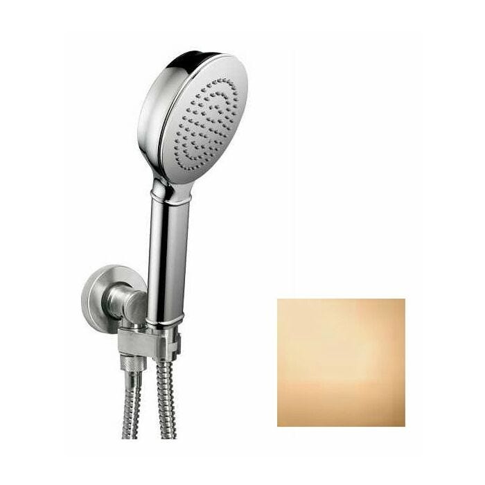bossini C17002.022 Classic/1 Duschgriff mit drehbarer Duplexhalterung - Antikmessing