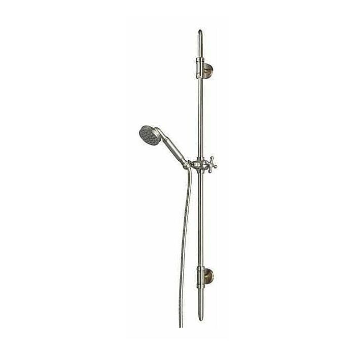 bossini D19001.030 Liberty Duschstange h 110 - Chrom mit Handbrause