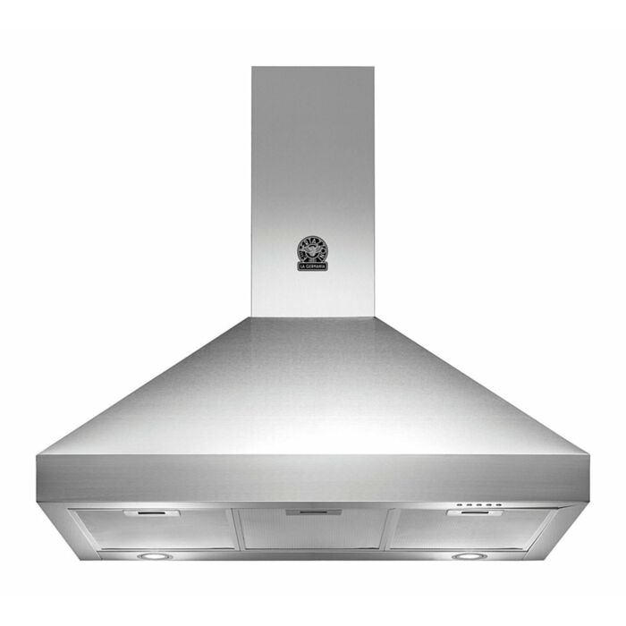 la germania K90AMHXA/19 Cappa parete cm. 90 acciaio inox - portata motore 800 m3/h