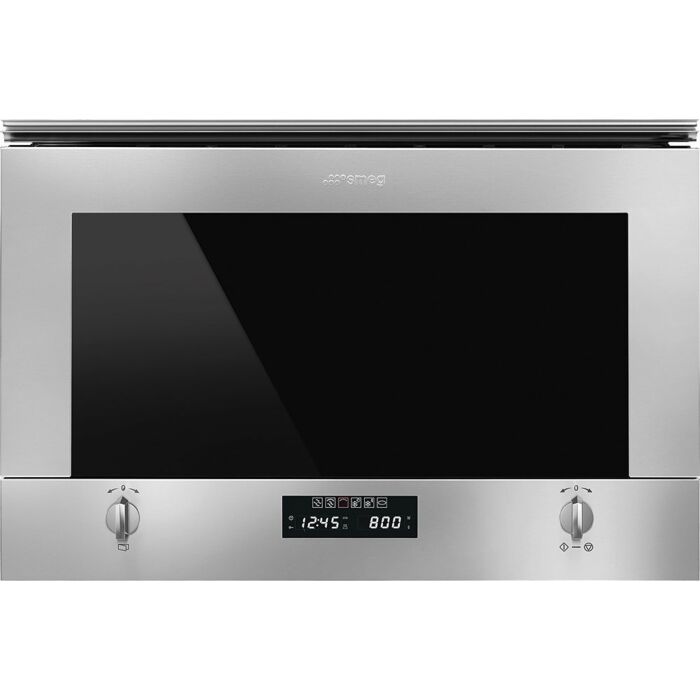 smeg MP422X1 Selezione Four à micro-ondes cm. 60 h 39 - Acier inoxydable anti-traces de doigts