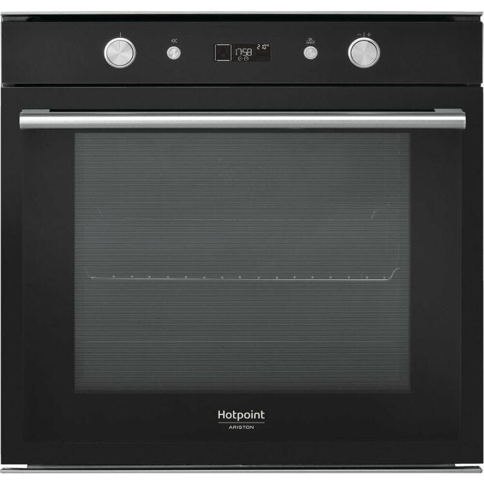 hotpoint ariston FI6 861 SH BL HA Built-in electric oven - 60 cm - black glass