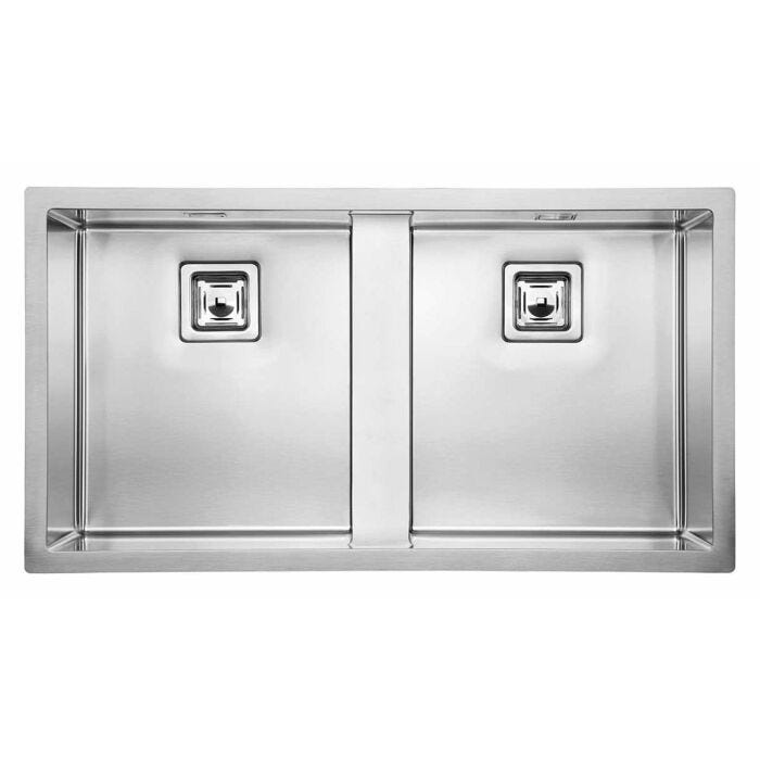 cm lavelli 015613.X2.01.2063 Calypso Unterbauwaschbecken 94 x 51 cm 2 - Edelstahl satiniert