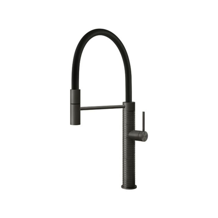 foster 8424 856 Skin Gun Metal Miscelatore cucina monocomando con doccetta - Gun Metal
