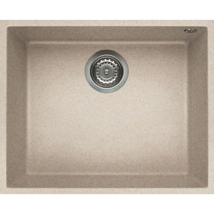 elleci Quadra 105 Sottotop Quadra Sottotop Lavello sottotop 54 x 44 - granitek - avena