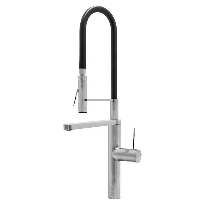 kwc 10.151.423.700 ONO KITCHEN MIXER WITH SHOWER - INOX