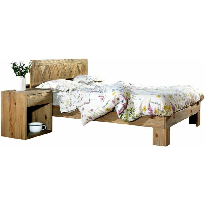 guarnieri MENTA Letto matrimoniale in pino vecchio