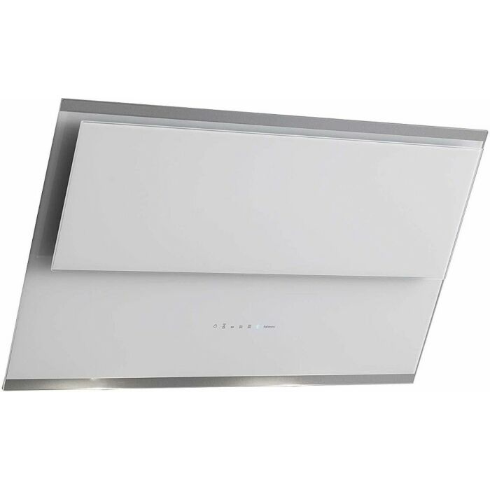 Cappa parete cm 55 - vetro bianco - motore 800 m3/h