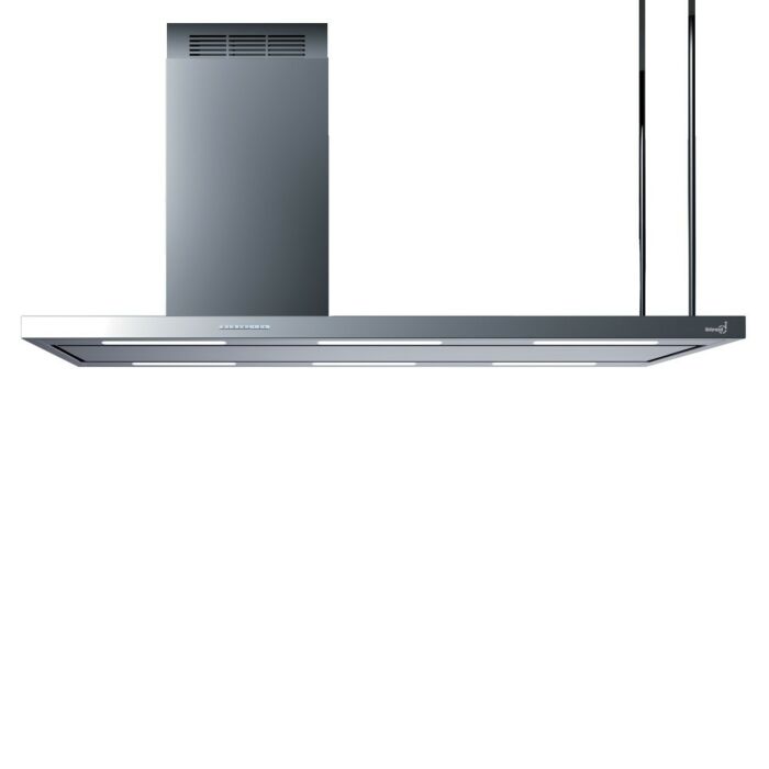 baraldi ELEA ISOLA Cappa isola cm. 116 camino sx - motore 800 m3/h - inox