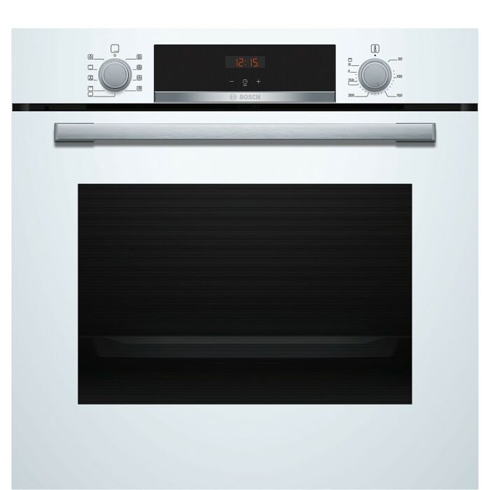 bosch HBA534BW0 Serie 4 Built-in oven 60 cm - stainless steel / white glass