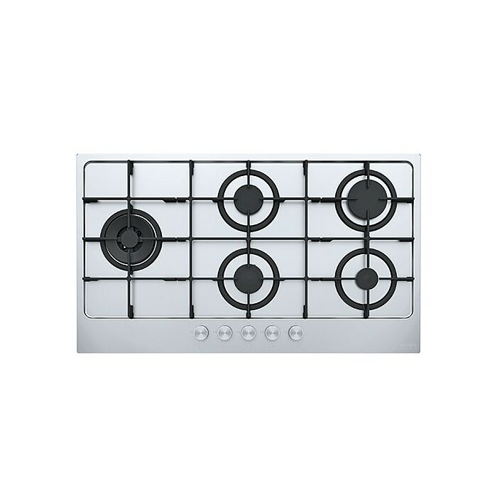 franke FHMA 905 4G DCL XS C Maris 5 burner gas hob cm 88 - satin stainless steel