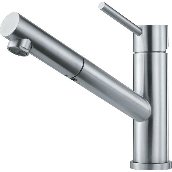 franke Orbit Doccia Kitchen mixer with shower - satin stainless steel
