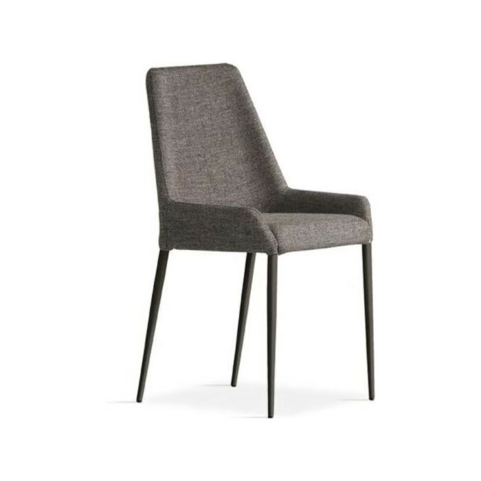 sedit HAVANA Chaise avec structure en métal et assise en tissu | peau | cuir écologique | éconabuk